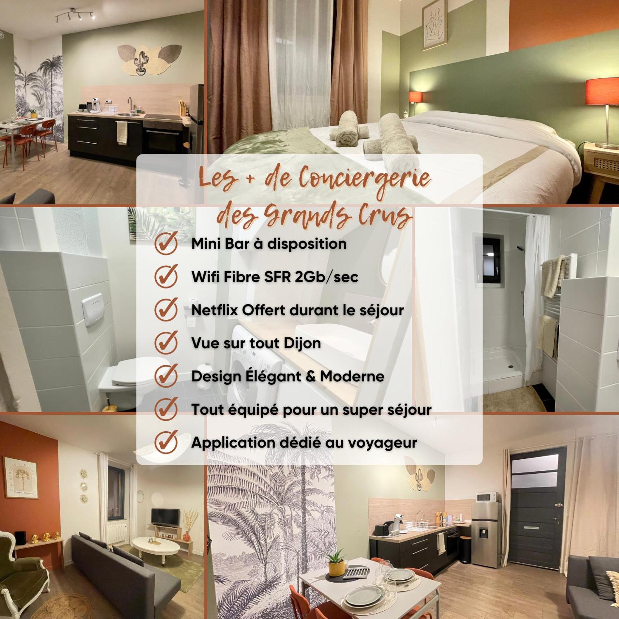 Apartament Les Vignes - T2 Cosy, Calme, Excentre Dijon Zewnętrze zdjęcie